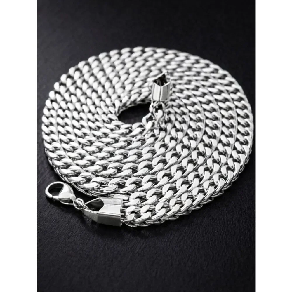 Stainless Steel Thick Franco Necklace